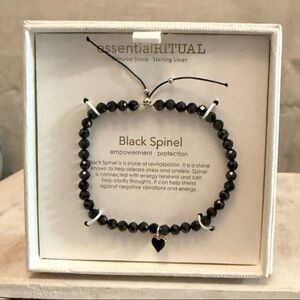 Essential Ritual Black Spinel Bracelet